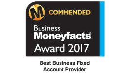 commended Business moneyfacts award 2017