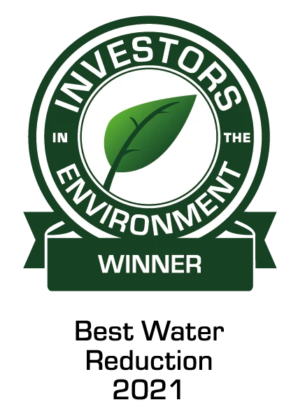 Investors in the Environment (iiE) Winner Water Reduction 2021