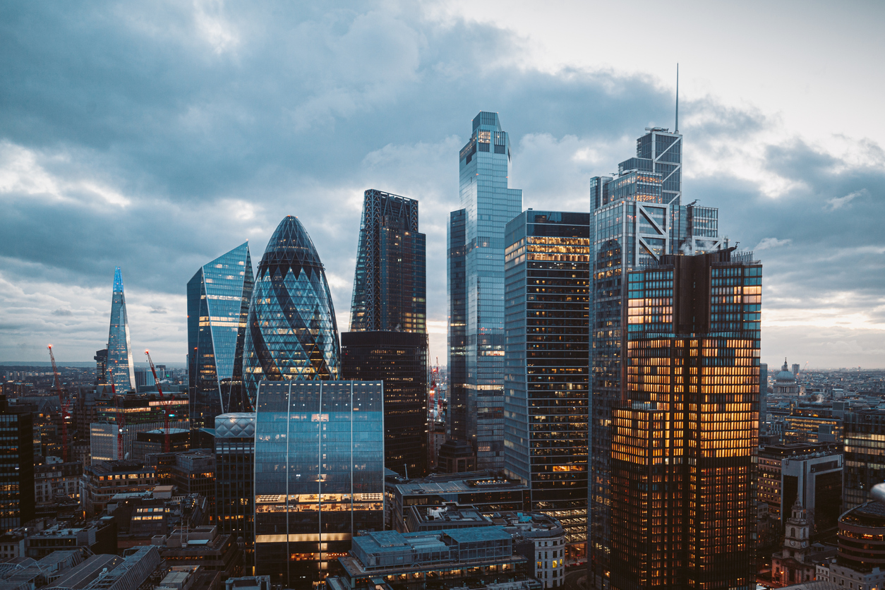 City of london skyscrapers