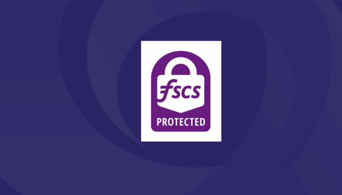 FSCS logo on Cambridge and Counties Bank background